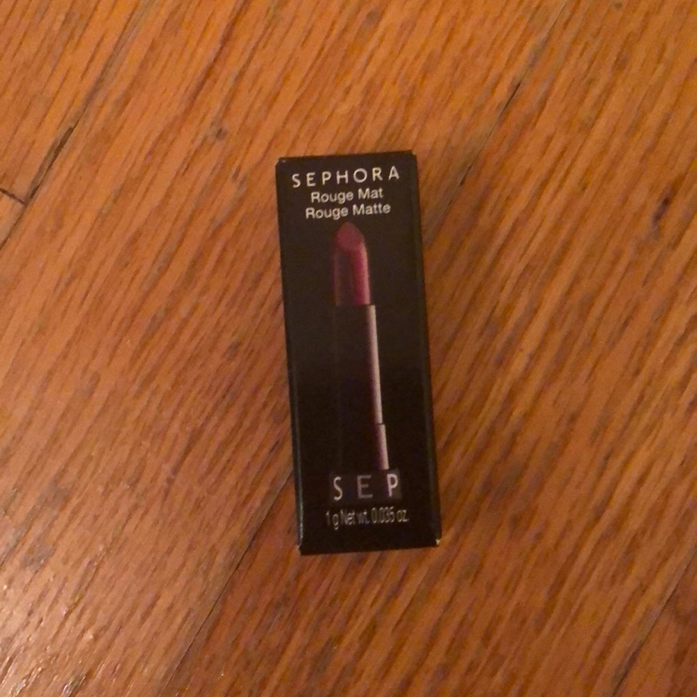 Dark Red lipstick